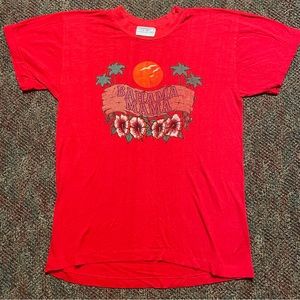 Vintage 70s Bahama Mama Tshirt Size Medium